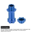 thumbnail image 4 of Hex Hub Adapter Extension Conversion with Dust Cap Plug 17mm to 30mm for 1/8 Remote Control Car(Blue), 4 of 6