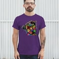 thumbnail image 3 of Tee Hunt Dean Russo Cute Dog T-Shirt Only Person Who Understands Me Men's Tee, Purple, Medium, 3 of 5