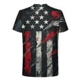 thumbnail image 5 of Vetsdori Mens Casual Shirts Patriotic Pullover Short Sleeve Round Neck Fitness Dry fit Travel Graphics T-Shirts for Men Workout, 5 of 5