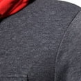 thumbnail image 4 of DPTALR Cardigan Homme Automne et Hiver Pull à Capuche Décontracté Grand Manteau Multicolore, 4 of 8