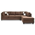 thumbnail image 7 of Glory Furniture Malone Sectional in Chocolate Color, 7 of 7