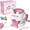 Pink (22 Needles) B, variant on SALYWEE 22 Needle Smart Round Board Rotary Knitting Loom — DIY Creative Wool Weaving Machine for Adults, Children & Beginners