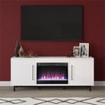 thumbnail image 2 of Henn&Hart 68"W Mid-Century Engineered Wood TV Stand in White Finish, 2 of 9