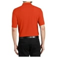 thumbnail image 7 of Mafoose Male Silk Touch Polo Men Extended T-Shirts Orange 6XL, 7 of 7