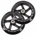 thumbnail image 2 of 2 Pcs Roue de Trottinette Pu Roue Silencieuse Patins à Roulettes Chariot Chariot Roue Translucide 145Mm*30Mm Shenzhuyue, 2 of 10