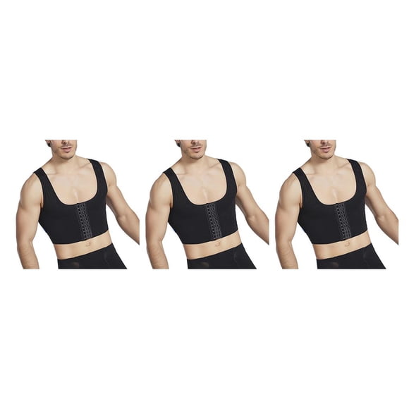 Eigraketly Chalecos con forma de pecho para hombre, Control masculino, ginecomastia de mama, ajustable, corsé correcto profesional, Tops para el cuerpo, Type3 NO3 Eigraketly CBP433089