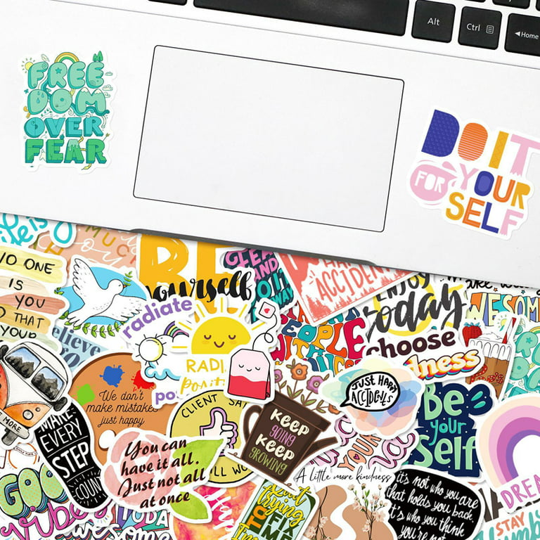Inspirational Stickers for Laptop 50pcs Reward Motivational Stickers for  Teens Adults and Employees Waterproof Positive Decals - AliExpress