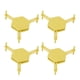 thumbnail image 4 of Posavasos, 4 posavasos hexagonales elegantes con soporte Posavasos hexagonales de plástico Confiabilidad excepcional, 4 of 12