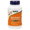 Now Foods - Acid Relief with Enzymes, 60 Chewables, Pack of 2
