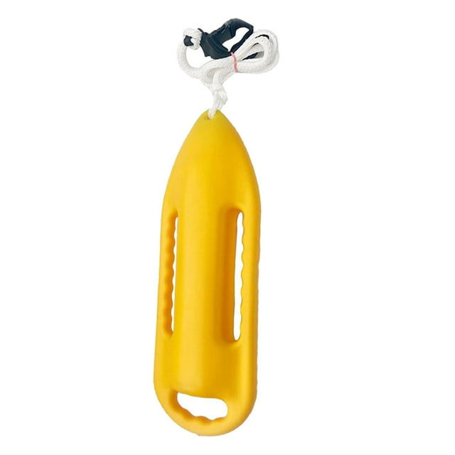 Boya de natación flotante de gran capacidad para flotar, para hacer esnórquel, kayak y supervivencia amarillo