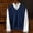 Navy, variant on BUIGTTKLOP Mens Sweaters Vest Sleeveless Knit Tops Lightweight Casual Pullover Tops Loose Fitted Knitwear Top