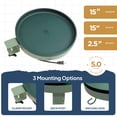 thumbnail image 2 of Farm Innovators All-Season 3-In-1 75 Watt Outdoor Heated Birdbath (4 Pack), 2 of 9