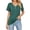 Green, variant on Tittly T Shirts for Women Spring Tops for Women Women's Down V Neck T Shirts Short Sleeve Tunic Shirts Basic Tee Casual Knit Tops Tshirts Shirts Basic Tees Grey XXL