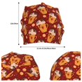 thumbnail image 2 of Salouo Heart Christmas Hot Cocoa Print Unisex Beanie Hat,Knitted Baggy Skull Cap Winter Warm Hats Beanie Sleep Hats Cancer Headwear Caps for Women & Men 1 Pieces, 2 of 7