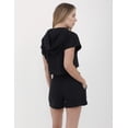 thumbnail image 4 of Conjunto Sudadera Sin Mangas y Short K-Swiss Yogi Color Negro, 4 of 4