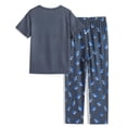 thumbnail image 7 of Arshiner Boys Pajamas Short Sleeve and Long Pants 2 Piece Pajama Set for Boys, 7 of 7