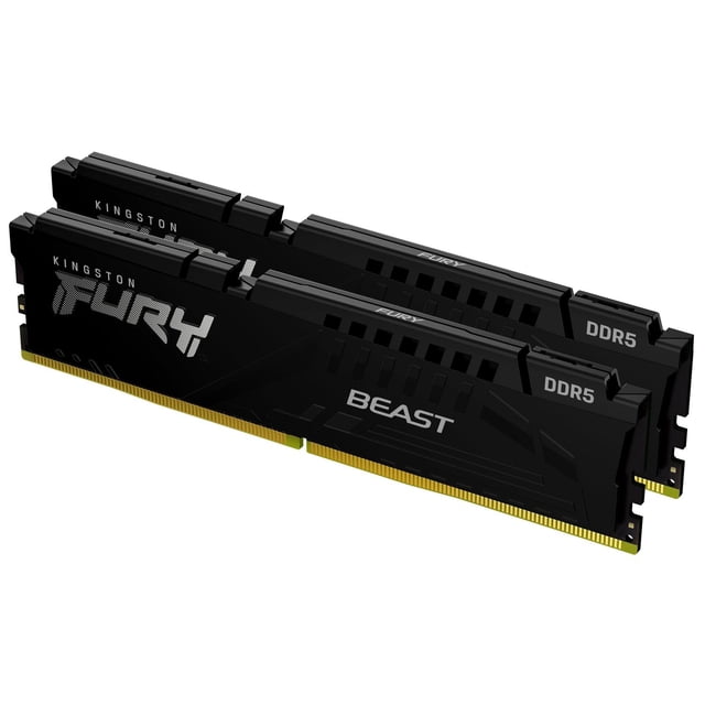 Memoria Gamer Kingston Fury Beast Negro DDR5 32GB Kit 6000MT/s Expo para Hombre multicolor