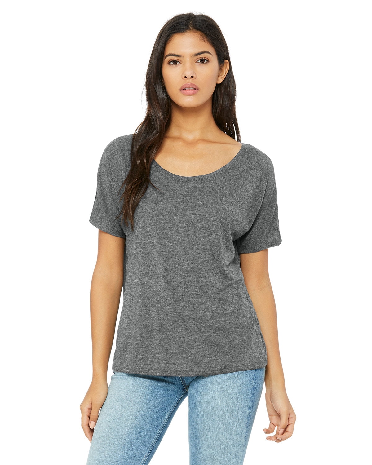 bella scoop neck tee