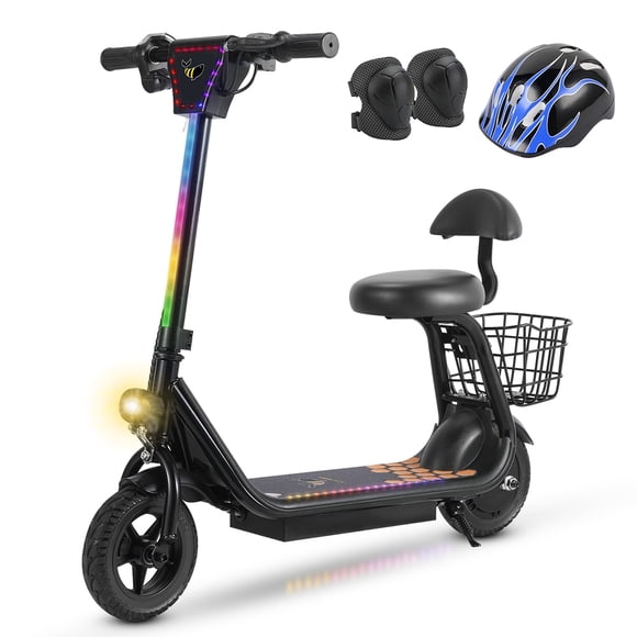 Scooter Eléctrico Infantil Honey Whale JL006 Negro