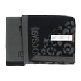 thumbnail image 3 of Roberto cavalli Men's ESZ030 05001 Grey Wool Blend Leopard Print Scarf, 3 of 4