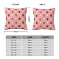 thumbnail image 2 of Pofeuu Strawberries Print Double-sided plush pillowcase Square Throw Pillow Covers Pillows Cover for Living Room Bedroom Sofa Couch Cushion Cover（No pillow core）-16"x16", 2 of 7