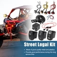 thumbnail image 2 of Unique Bargains Universal Street Legal Kit Motobike ATV UTV Turn Signal Light Rocker Switch Horn Relay, 2 of 6