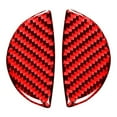 thumbnail image 2 of Red Carbon Fiber Door Handle Covers for Mini for Cooper R55 R56 Set of 2, 2 of 6