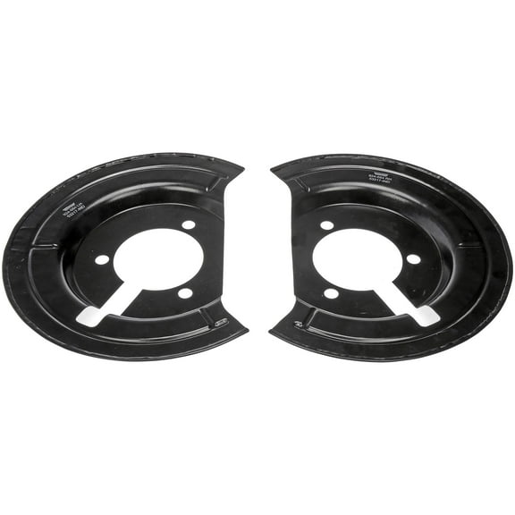 Dorman 924-684 Front Brake Backing Plate for Specific Dodge / Ram Models, Black