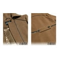 thumbnail image 4 of Zareen Wool Blend Coat with Petal Collar-Camel-M, 4 of 5