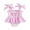 Pink, variant on Loicainy Toddler Baby Girl Stripes Swimsuit 3 6 12 18 24 Months 2T 3T Cute Sleeveless Tie Shoulder Bathing Suit Swimwear