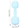 thumbnail image 2 of LIFKOME 1 Pair Hand Weight Bars Children's Barbell Assorted Color for Outdoor Play, 2 of 8