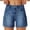 Dark Blue,#017, variant on Women's Summer High Waisted Cargo Denim Shorts 2026 With Flap Pockets Stretchy Casual Hiking Outdoor Bottoms,M