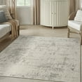thumbnail image 2 of Nourison Concerto Abstract Cream Grey 3'9" x 5'9" Area Rug, (4x6), 2 of 8