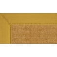 thumbnail image 1 of Linon Home - Natural Wool Rug with Jute Backing, Cork/Gold Border, 1 of 3