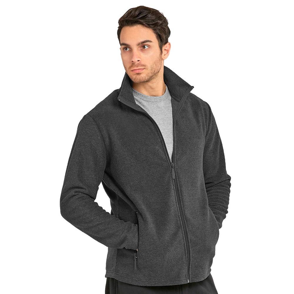 DailyWear Mens Full-Zip Polar Fleece Jacket - image 4 of 5