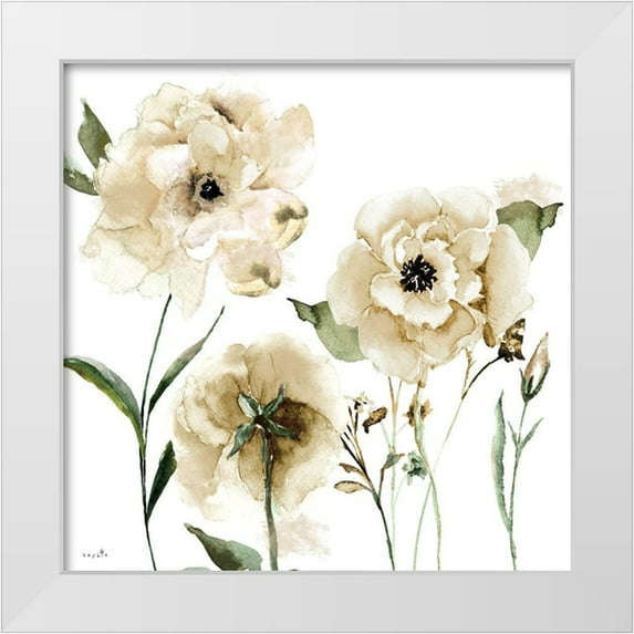 Sophie 6 15x15 White Modern Wood Framed Museum Art Print Titled - Brittany II