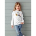 thumbnail image 2 of Stay Wild Quote . Long Sleeve Toddler -Image by Shutterstock,  2 Toddler, 2 of 4
