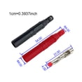 thumbnail image 2 of Kenally Latón ABS Banana Plug portátil profesional reemplazo 4MM cable Audio equipo altavoz caja de sonido conector Accesorios Artesanía Negro Kenally TO010378-02, 2 of 6
