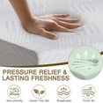 thumbnail image 4 of Twin Mattress, SESSLIFE 6 inch Memory Foam Mattress, Twin Cooling Gel Green Tea Memory Foam Mattress in a Box, Medium Firm, CertiPUR-US Certified,Sleep Support & Back Pain Relief, 4 of 9