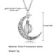 thumbnail image 5 of Jumpingount Collar brillante de luna de Halloween, colgante luminoso hueco, collar con colgante, regalos para carnaval, Día de San Valentín, cumpleaños Ropa, zapatos y accesorios Miscelánea Jumpingount AP005652-00, 5 of 6