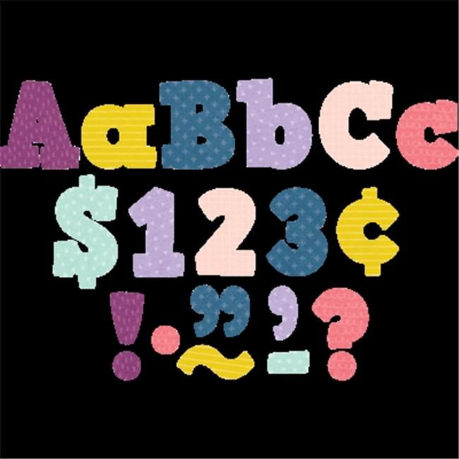Teacher Created Resources TCR9037 4 in. Oh Happy Day Bold Block Letters
