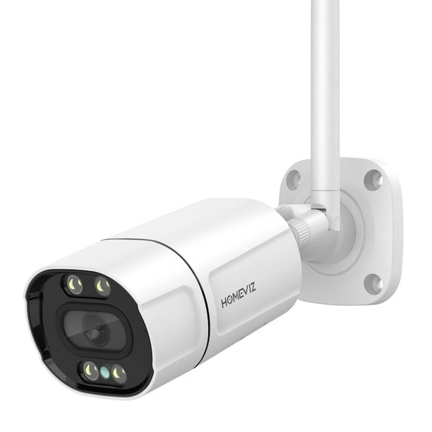 HOMEVIZ Security Cameras Wireless Outdoor, 1080P Wifi 2CH