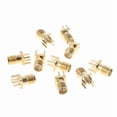 thumbnail image 6 of 10 Pcs SMA Female Jack Solder Edge 1.6mm Space PCB Mount Straight RF Connector, 6 of 11