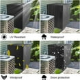 thumbnail image 3 of Air Conditioner Cover, Square Weatherproof Heavy Duty Air Conditioner Cover, Durable AC Winter Cover for Outside Unit Designed to fit Your Exact AC Unit Perfectly - 30*30*32 inches, 3 of 7