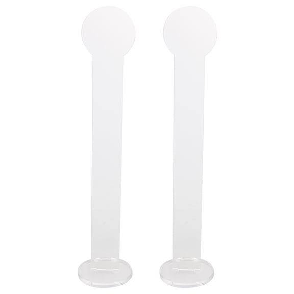 jojofuny Acrylic Adhesive Tape Rack Transparent 2 Sets 9.6X1.9in