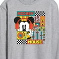 thumbnail image 3 of Disney - Mickey Mouse Rhythm Waves - Men's Long Sleeve Graphic T-Shirt, 3 of 5