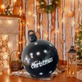 thumbnail image 4 of HBBKVI Christmas Decoration Ball 60cm Outdoor Christmas Inflatable Decorated Ball Pvc Inflatable Christmas Ball Christmas Tree Decorations, 4 of 9