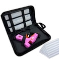 thumbnail image 1 of Pistola de pegamento caliente Liumai Hot Melt 30 W con 30 barras de pegamento rosa 220 V, 1 of 7