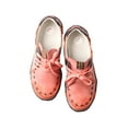 thumbnail image 4 of TMA EYES Women's Handcrafted Vintage Rubbable Leather Casual Sneaker Shoes, 4 of 5