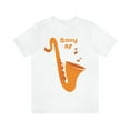 thumbnail image 2 of Saxy Af Saxophone Music Fashion Unisex Jersey Short Sleeve All Sizes Tee, 2 of 10